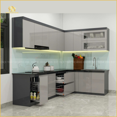 Tủ bếp nhựa cao cấp