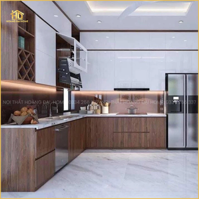 Thiết kiế tủ bếp