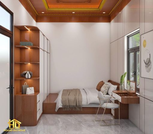 Phòng Ngủ Màu Be Nhựa Cao Cấp