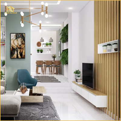 Thiết kế nội thất phòng khách bmt