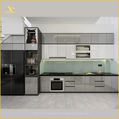 Tủ bếp cánh nhựa BMT