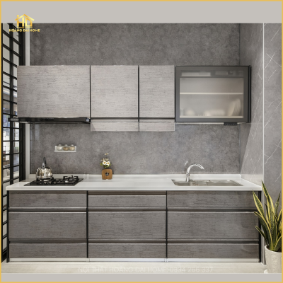 Tủ bếp cánh nhựa BMT