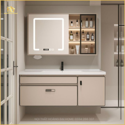Tủ Lavabo Gương Chữ Nhật