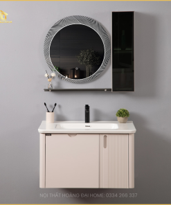 Tủ Lavabo Gương Tròn