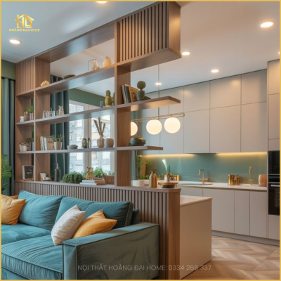 Vách Lam Phòng Khách