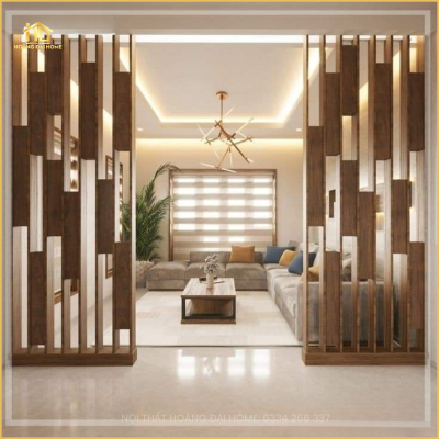 Vách Lam Phòng Khách