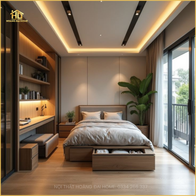 Thiết kế giường ngủ BMT