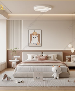 Thiết Kế Phòng Ngủ Bé Gái