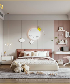 Thiết Kế Phòng Ngủ Bé Gái
