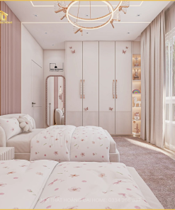 Thiết Kế Phòng Ngủ Bé Gái