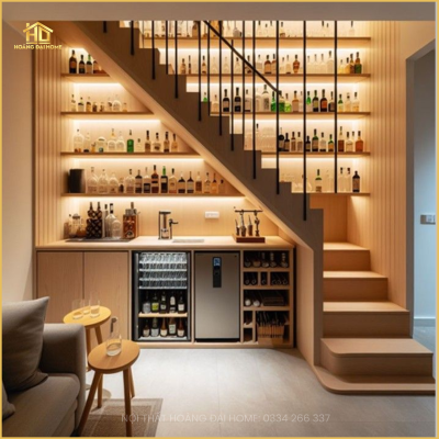 Thiết Kế Tủ Cầu Thang BMT