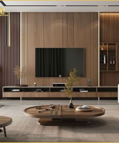 Thiết Kế Kệ Tivi Phòng Khách