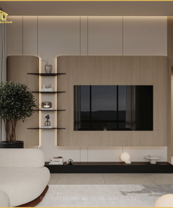 Thiết Kế Kệ Tivi Phòng Khách