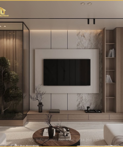 Thiết Kế Kệ Tivi Phòng Khách