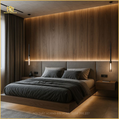 Thiết Kế Phòng Ngủ Tone Màu Đen Trắng