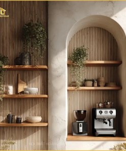 Thiết Kế Tủ Trang Trí Phòng Khách