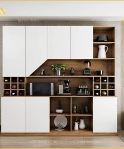 Thiết Kế Tủ Trang Trí Phòng Khách