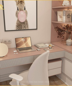 Phòng ngủ bé gái hiện đại