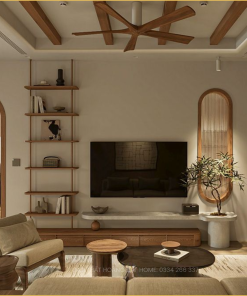 Phòng Khách Gỗ MDF