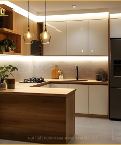 Tủ Bếp Gỗ MDF BMT