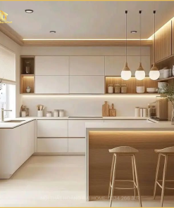 Tủ Bếp Gỗ MDF BMT