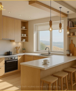 Tủ Bếp Gỗ MDF BMT