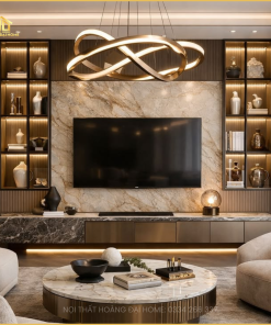 Thi công nội thất phòng khách Đắk Lắk