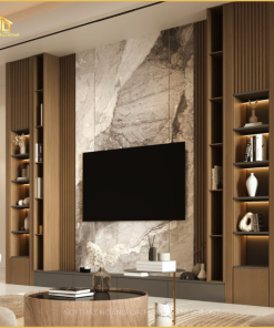 Thi công nội thất phòng khách Đắk Lắk