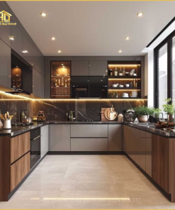 Thiết kế phòng bếp Luxury