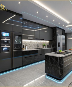 Thiết kế phòng bếp Luxury