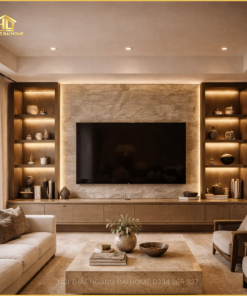 Thiết kế nội thất phòng khách BMT