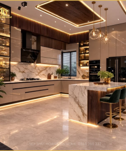 Thiết kế phòng bếp luxury bmt