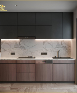 Thiết kế tủ bếp chữ I